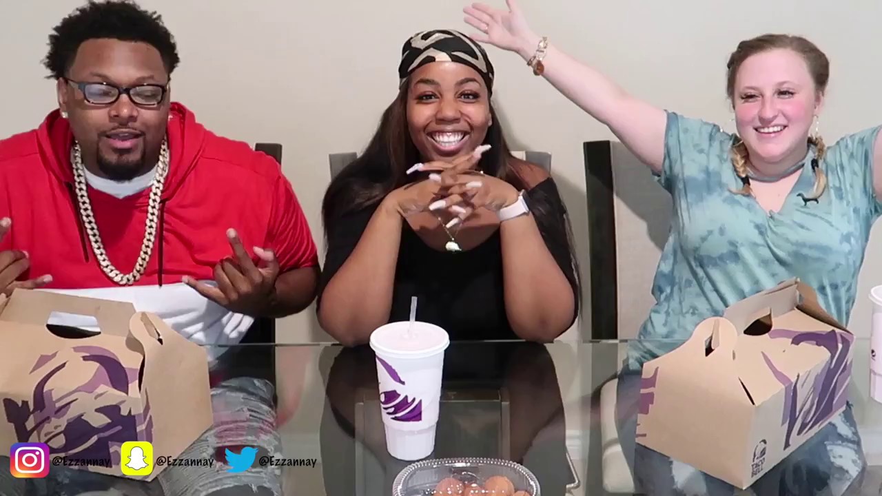 TACO BELL MUKBANG WITH EM & VON(SUPER HILARIOUS)