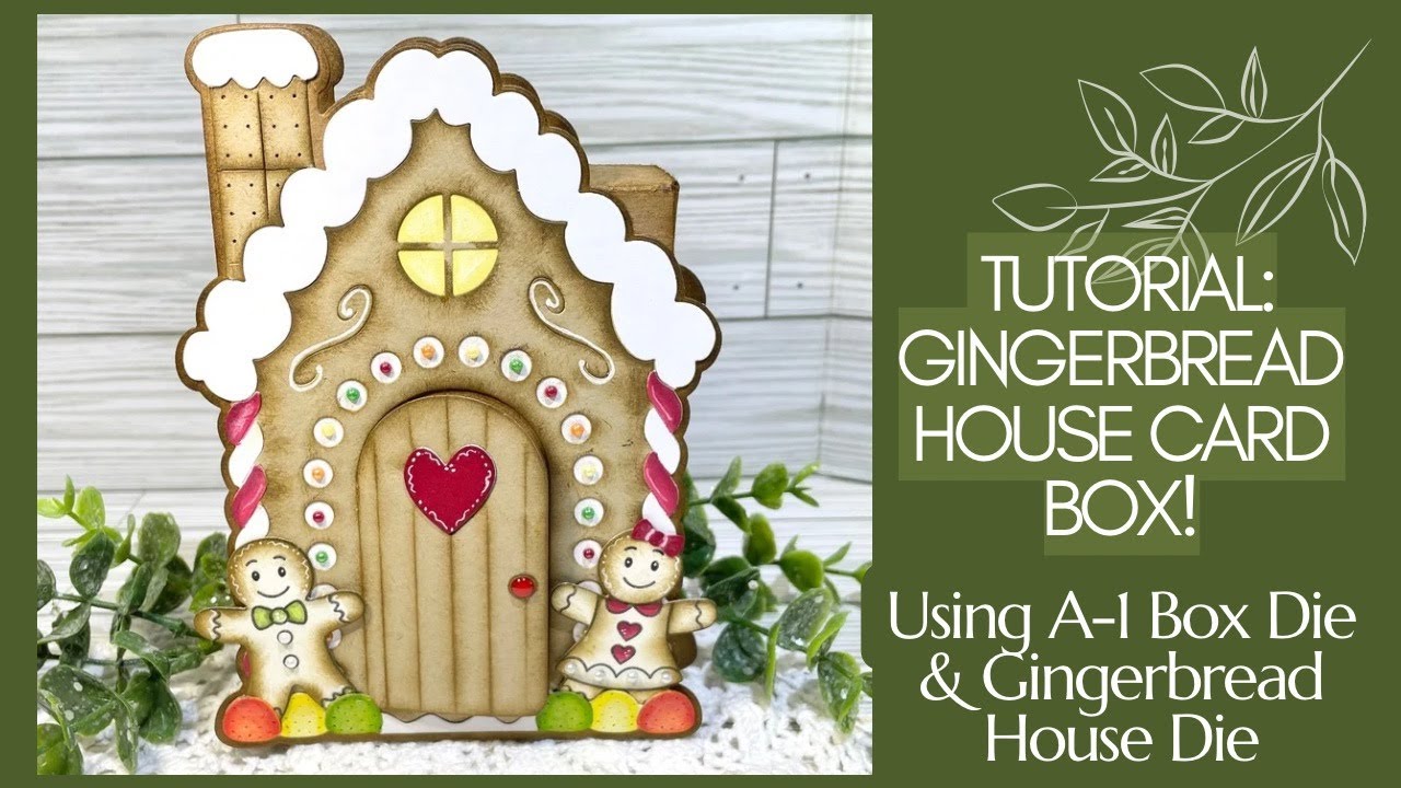 Gingerbread House Card Box