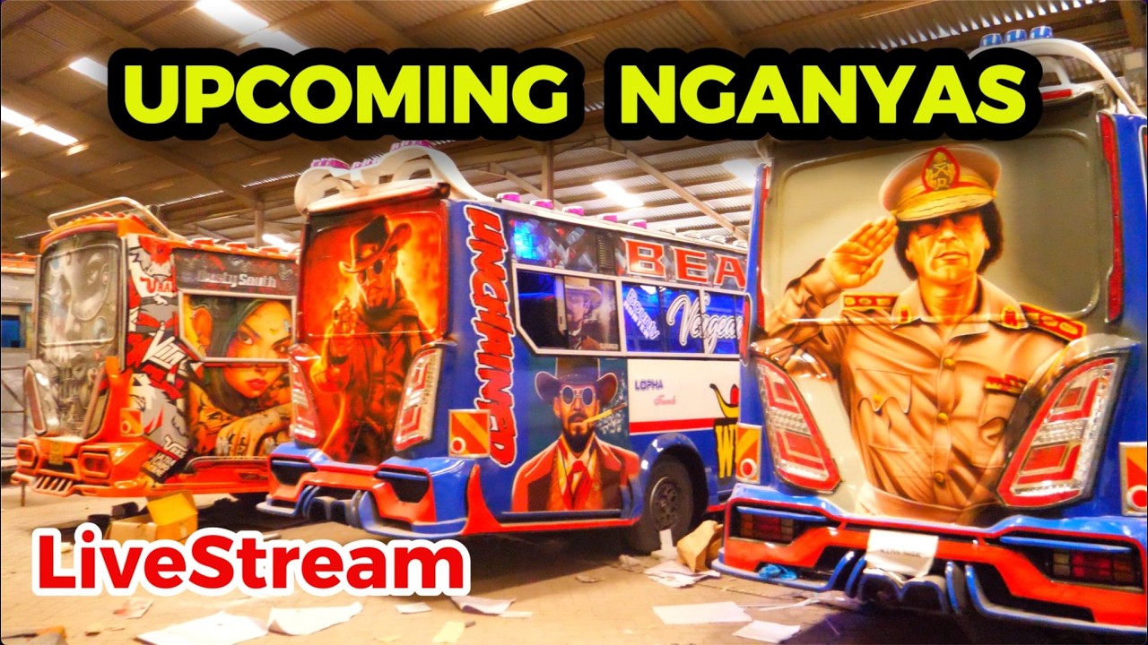 Upcoming Nganyas Revealed | Nairobi’s Next Custom Matatus (LIVE)