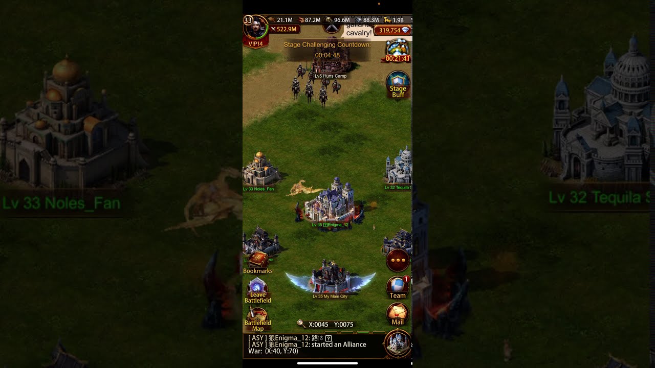 Evony- Huns invasion normal level