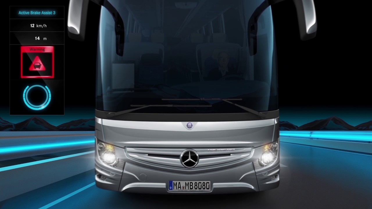 Mercedes-Benz Tourismo (2017) - Safety systems