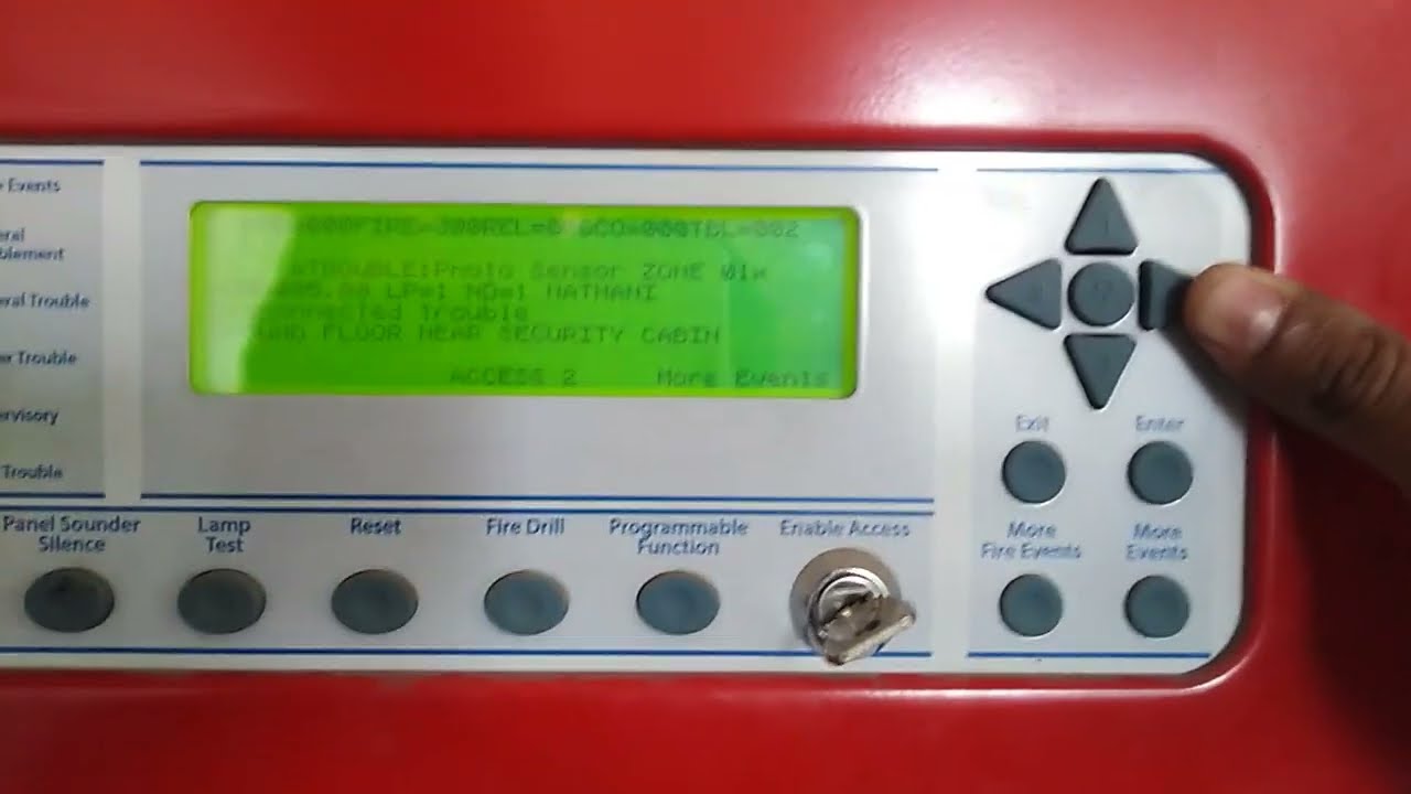 Fire Alarm panel hichki device Enable disable🔥🔥🔥