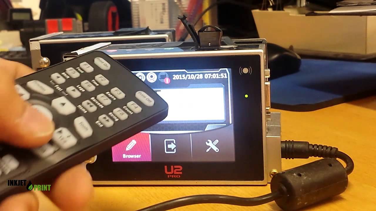 InkjetPrint - U2 Pro BackUp and Restore procedure