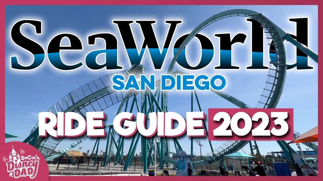 ALL 17 SeaWorld San Diego Rides 2023 | EVERYTHING You Need to Know