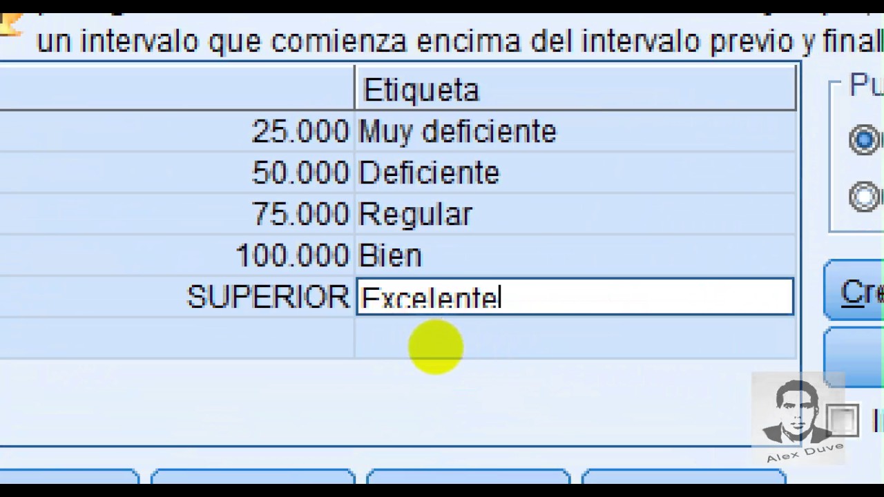 Análisis de escala Likert con spss