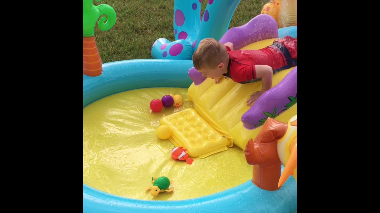 Intex Dinoland Play Center Toy Review