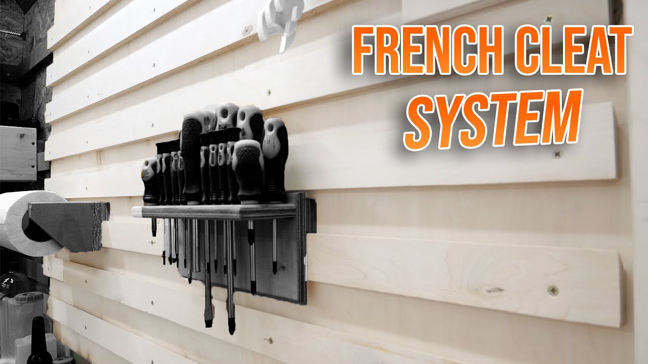 French Cleat Wand selber bauen | Das ULTIMATIVE Ordnungssystem für deine Werkstatt