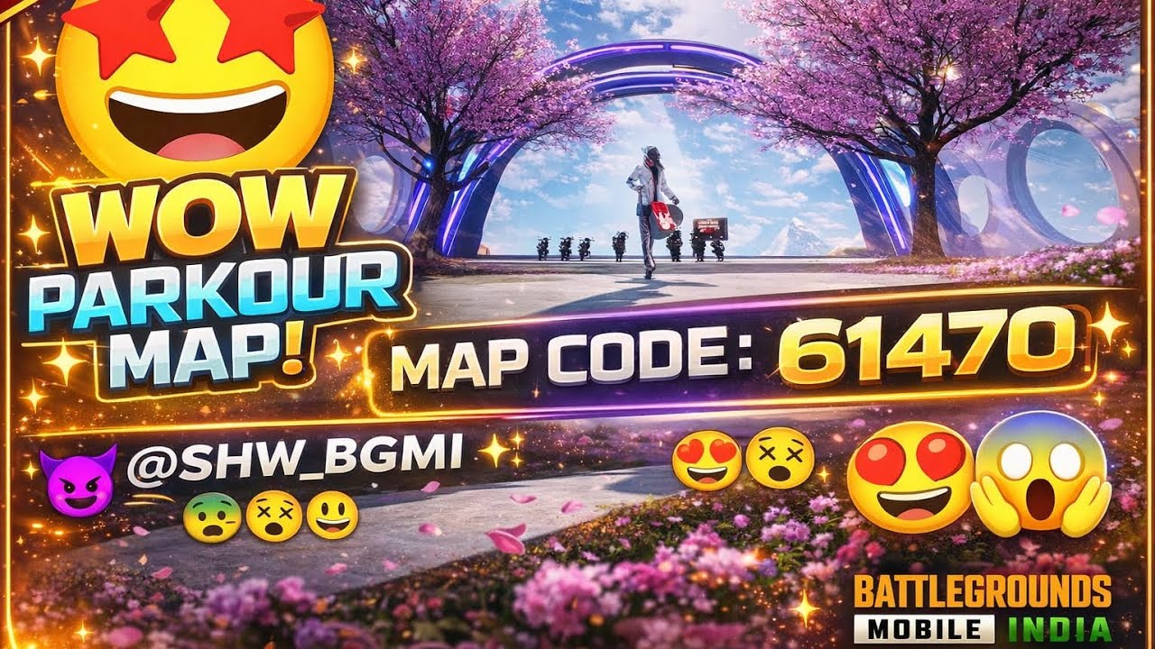 👉 YOU CAN'T DO THIS 🔥 CODE : 61470 💯 #bgmi  #gaming #parkour #video #viral #pubgmobile 🔔💬👍