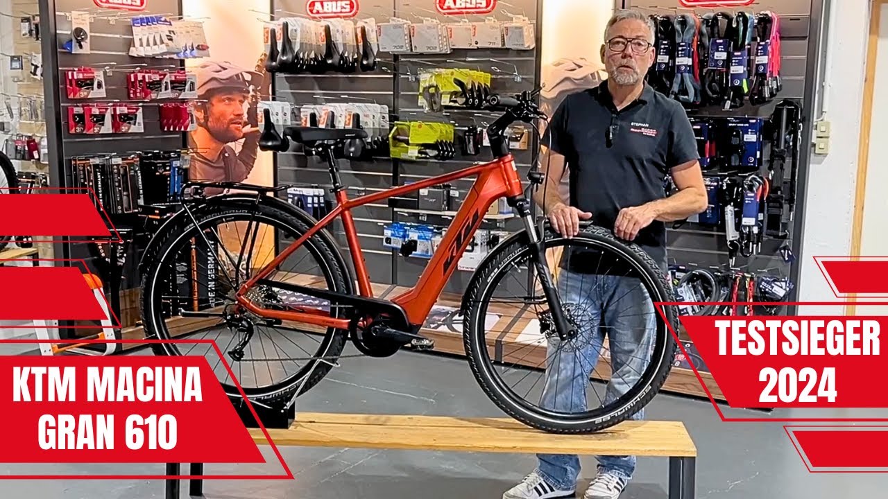 KTM Macina Grand 610 Testsieger 2024 e-Bike Vorstellung | Bosch CX Motor, 625 Wh Akku, Smart System