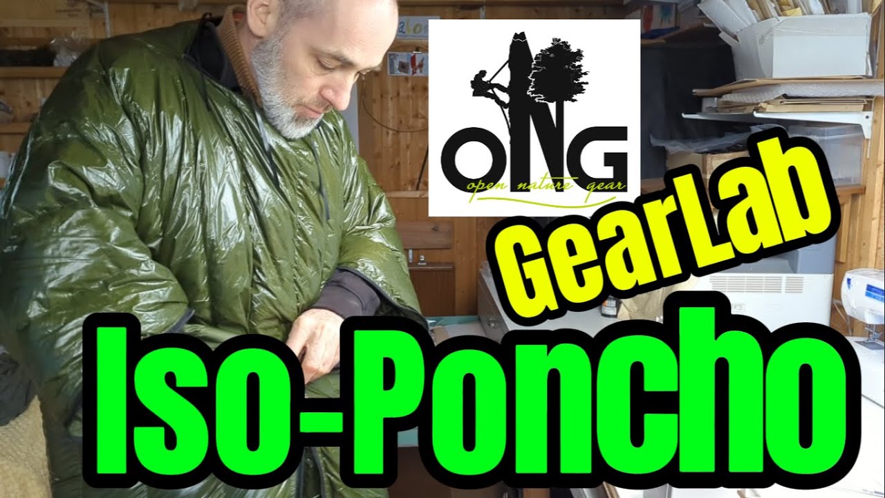 Isolations-Poncho selbst nähen für ca. 50,- € statt über 200,- €
