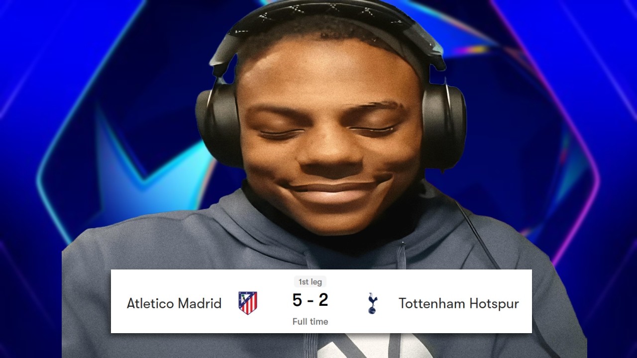 UCL Round of 16 was peak comedy 😭🙏🏼
