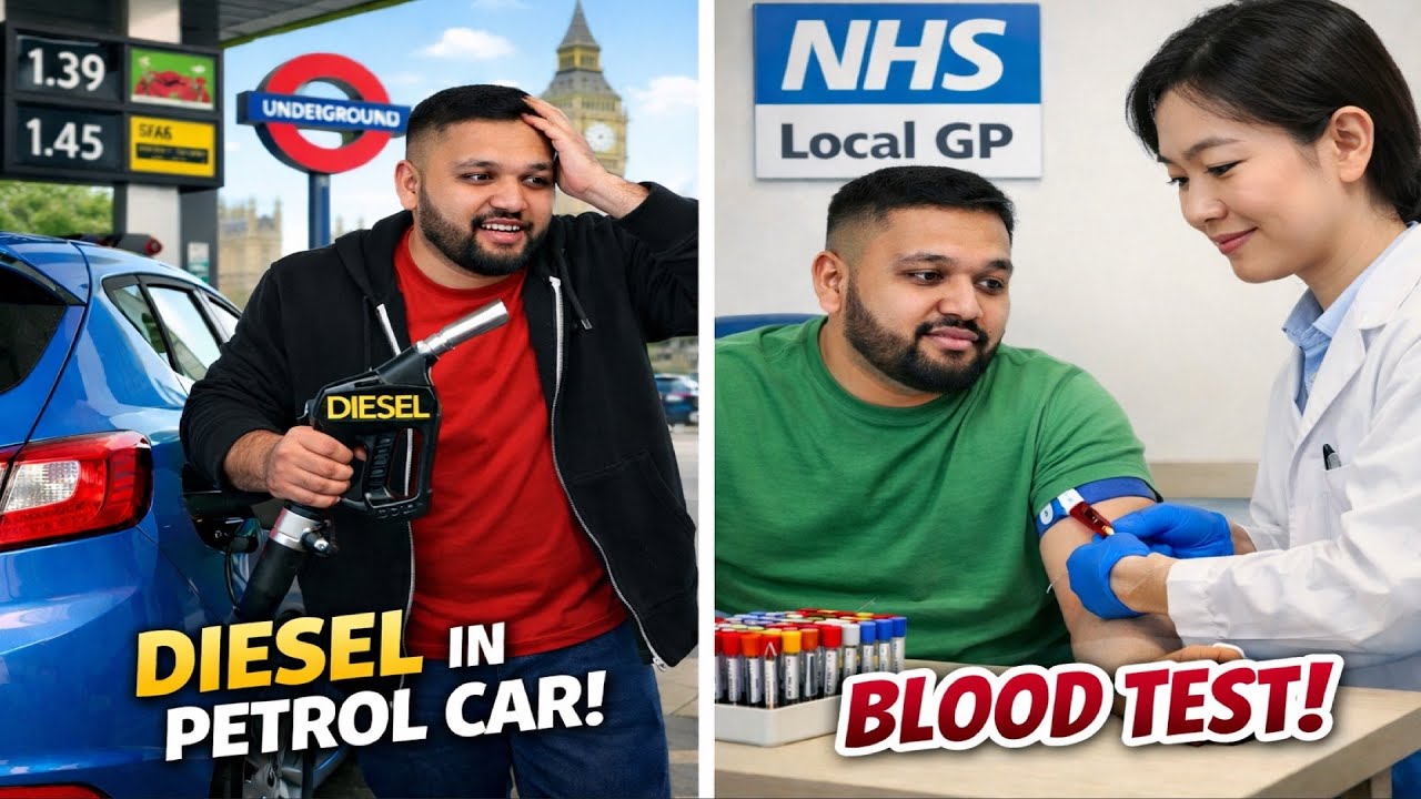 From Fuel Disaster to GP Blood Test | My Real Experience Day Vlog ⛽️ 👩🏻‍⚕️