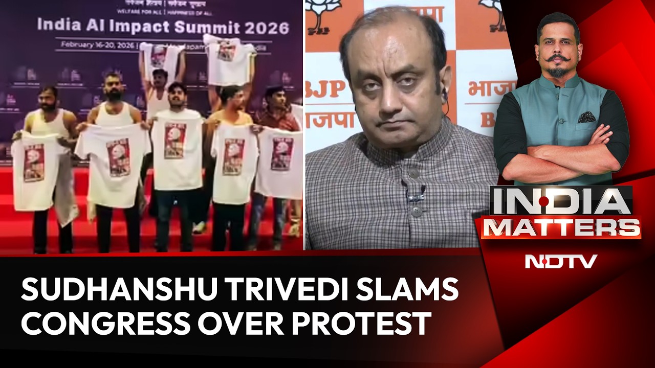 'Living In A Fool's Paradise': Sudhanshu Trivedi Tears Into Congress Over AI Summit Protest