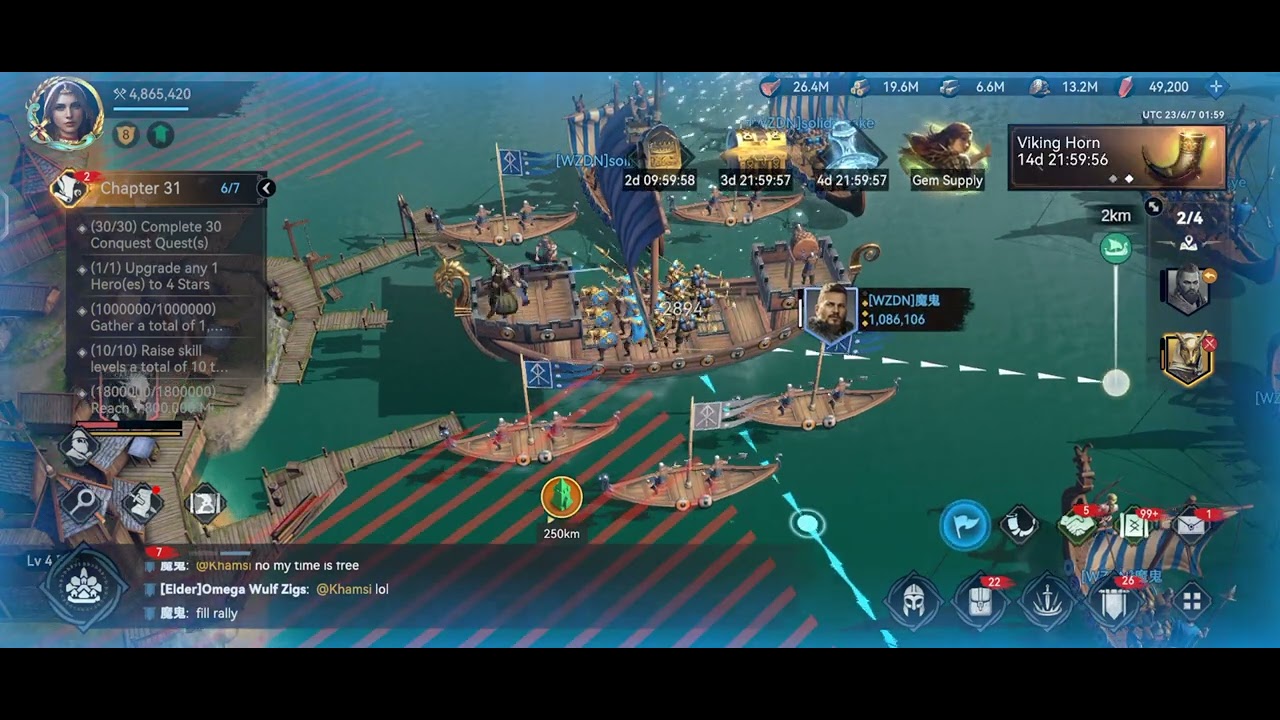 Viking Rise -level 4 pier first occupation