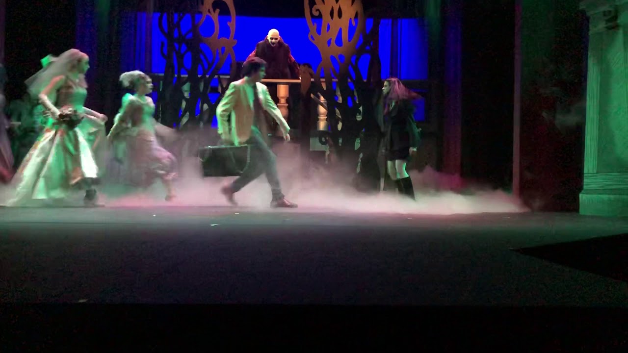 The Addams Family - Opening of Act II - Wednesday and Lucas, Ancestors