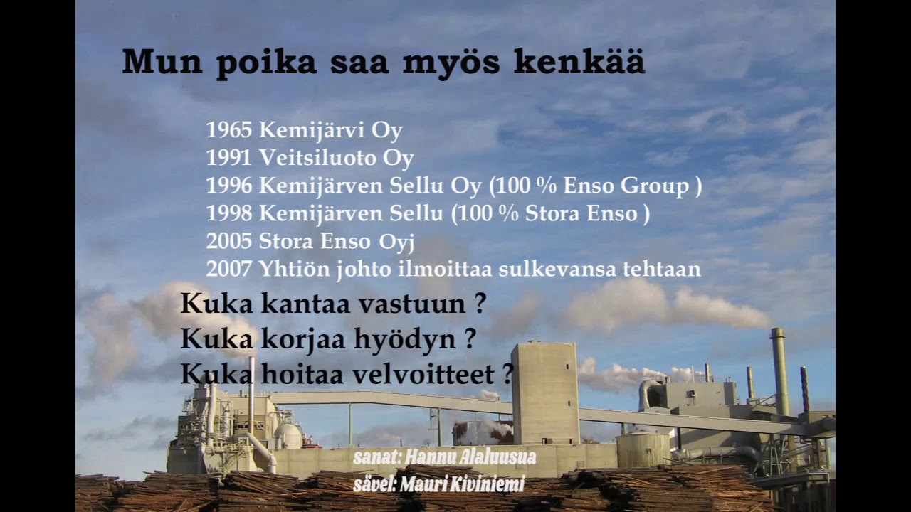 Mun poika saa myös kenkää