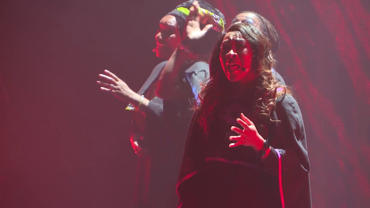 Black Voices The Show on stage in Paris in November 2018