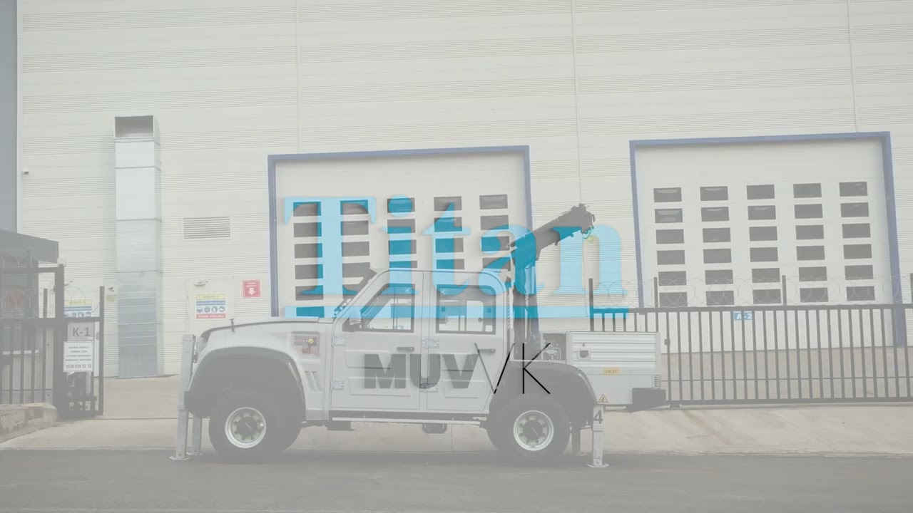 Titan MUV-VK - Crane Truck Variant | Vinçli Kasa Varyantı