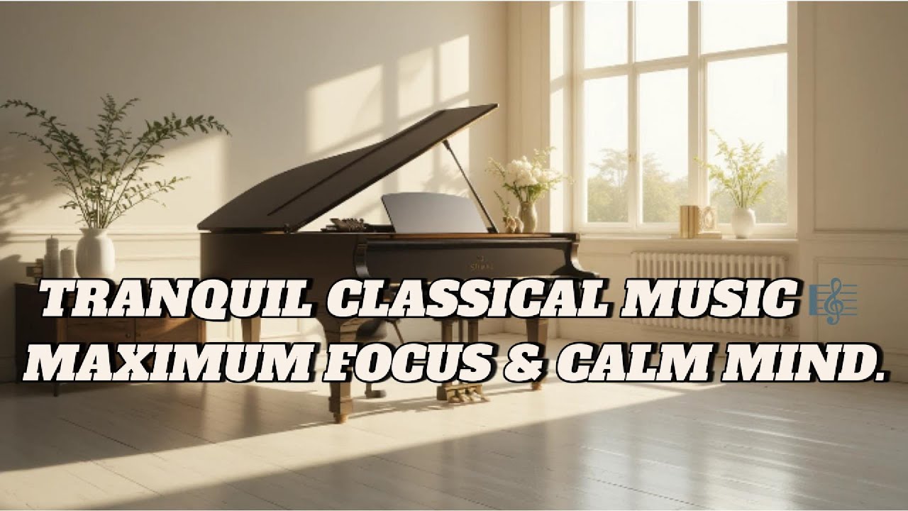 Tranquil Classical Background Music for Concentration