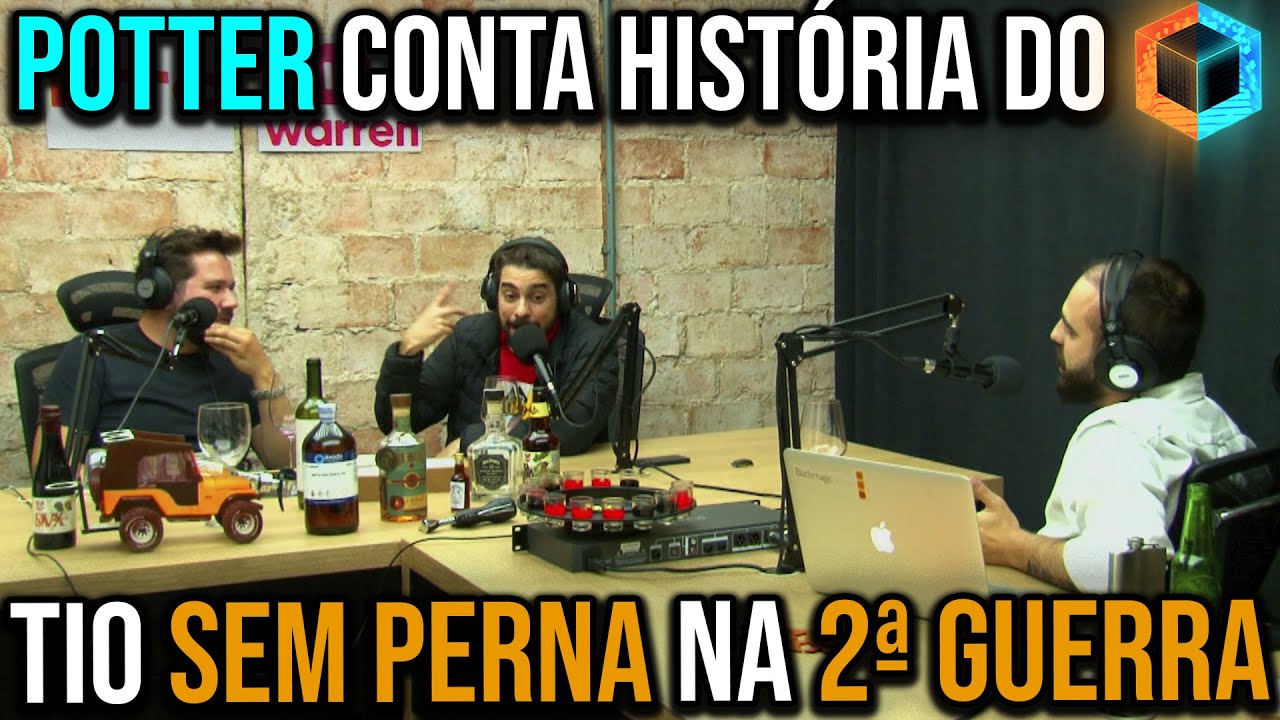 Potter conta história do tio sem perna na 2ª guerra | Cortes do Caixa Preta