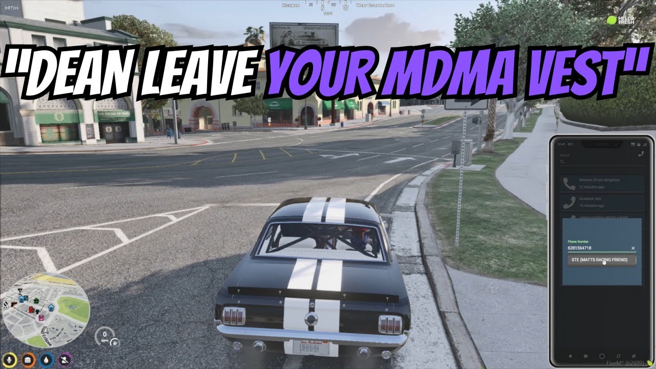 Patar Takes Dean's Mandem Vest After Dean & Ste's Situation At The Block | MANDEM NOPIXEL GTA RP