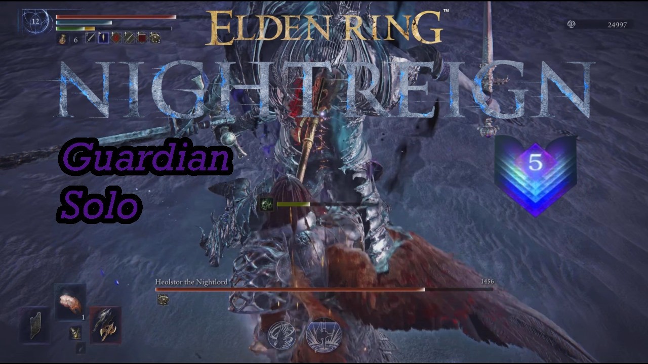 Depth 5 Guardian Solo. Heolstor. Elden Ring Nightreign