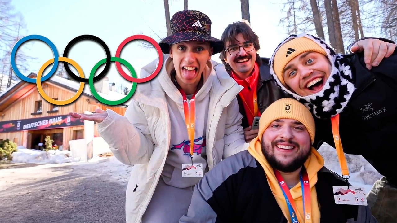 Wir treffen Gewinner der Olympischen Spiele!