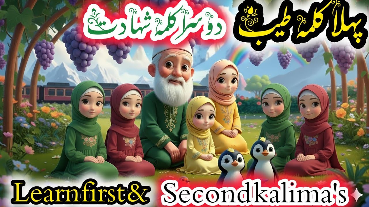 Learn Six Kalimas Easily | Islamic Learning for Kids