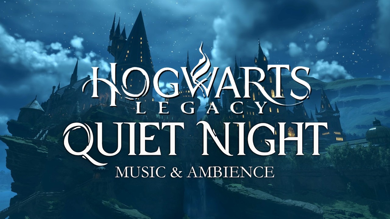 Quiet Night at Hogwarts - Calming & Peaceful Harry Potter Music & Ambience
