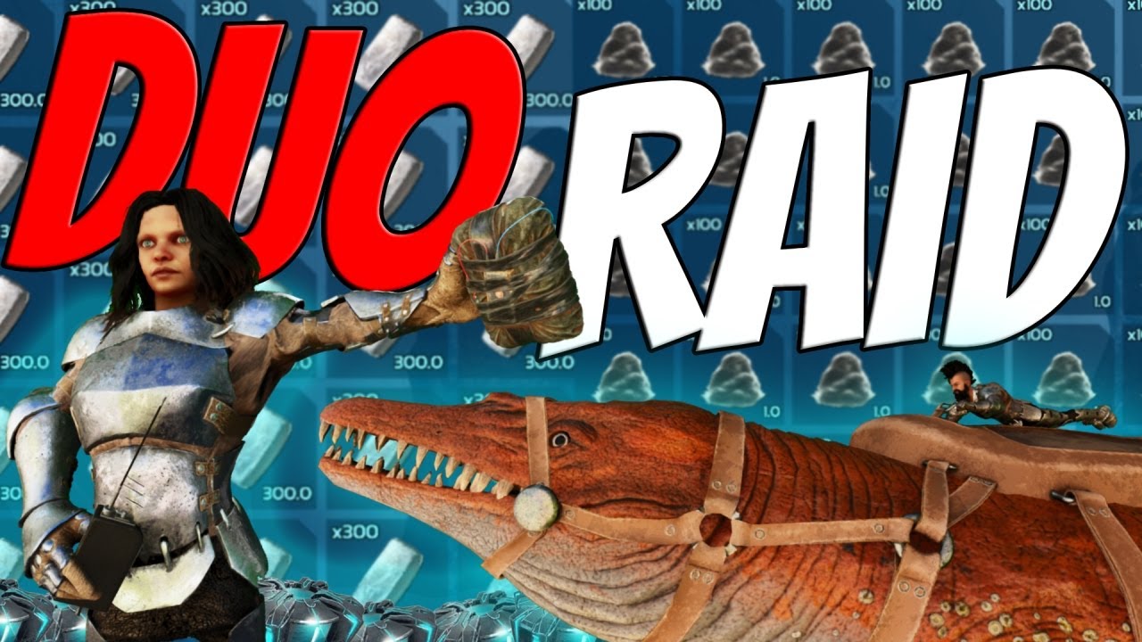 ARK Pro DUO Raid Toxic Tribes PEARL CAVE For Profit