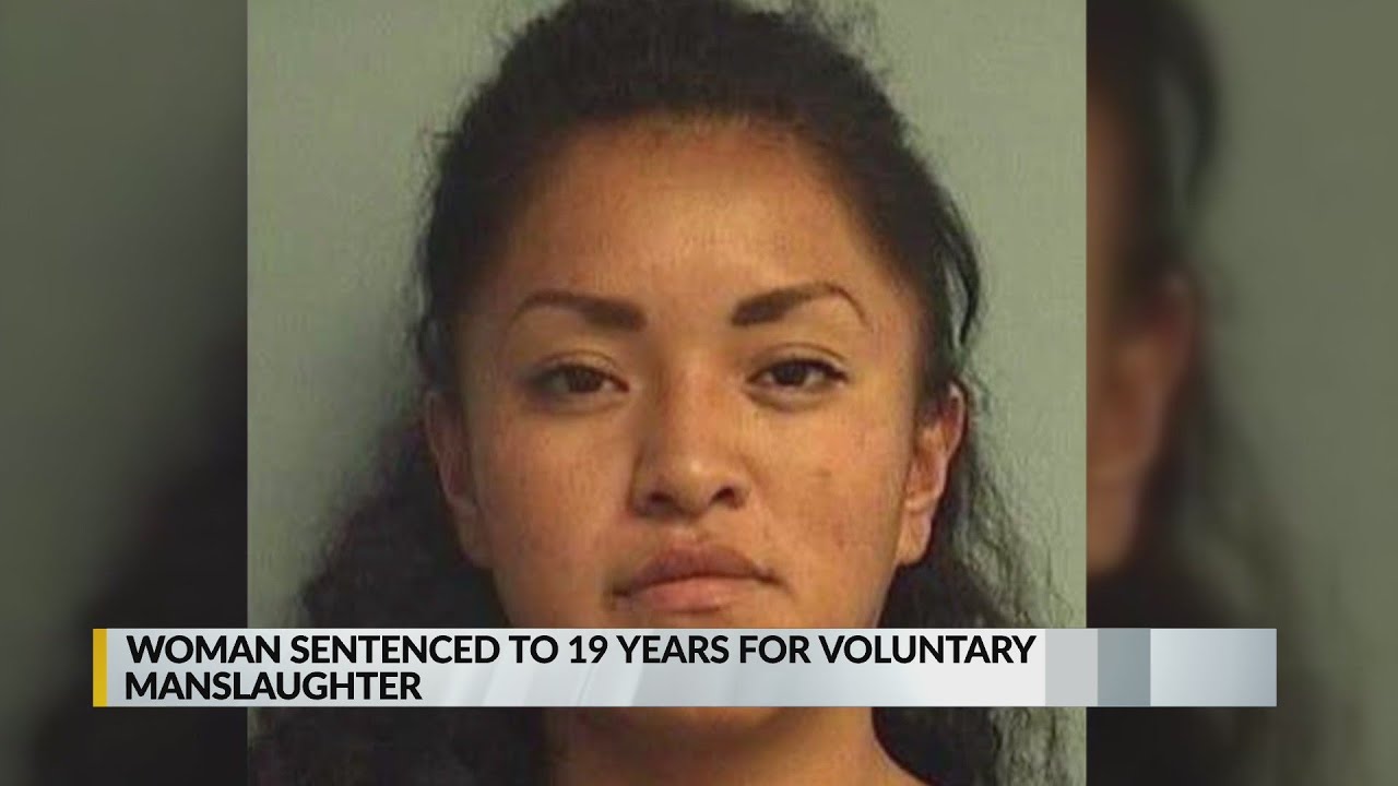 Woman sentenced to 19 years for voluntary manslaughter