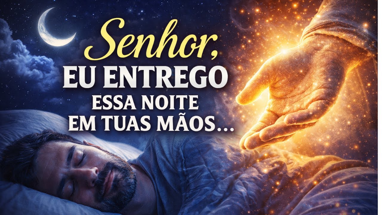 “Senhor, eu entrego essa noite em Tuas mãos…”