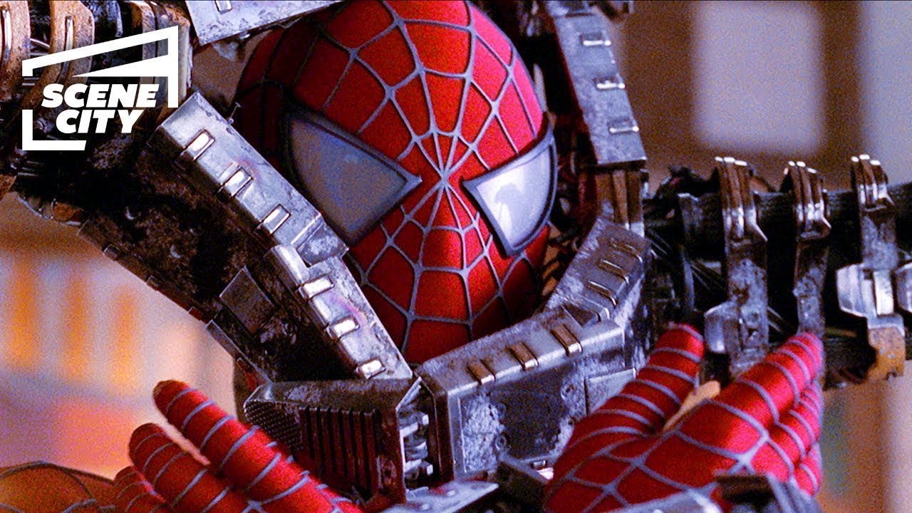 Homem-Aranha 2: Cena da Luta no Banco (CENA COM TOBEY MAGUIRE, ALFRED MOLINA)