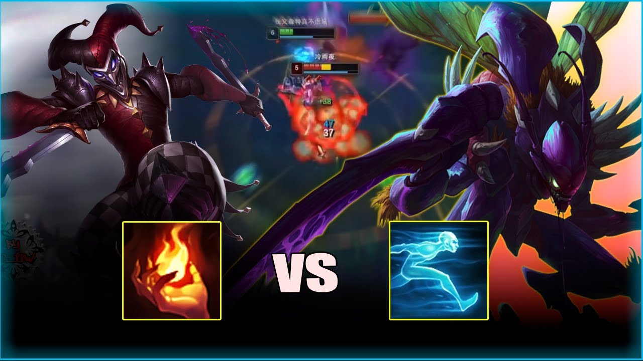 QIUYI KHA'ZIX - GHOST KHA'ZIX VS IGNITE SHACO