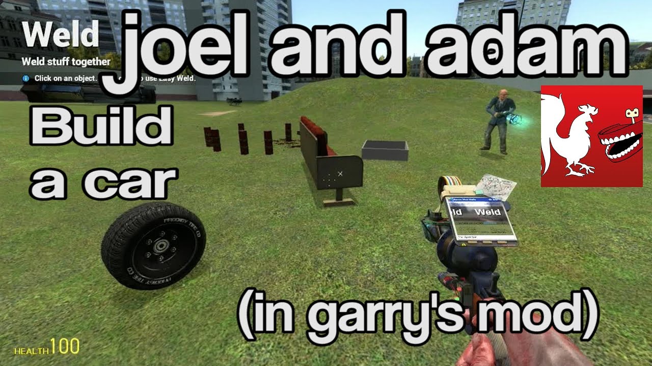 Joel and Adam Build a Car in Garry's Mod | Rooster Teeth
