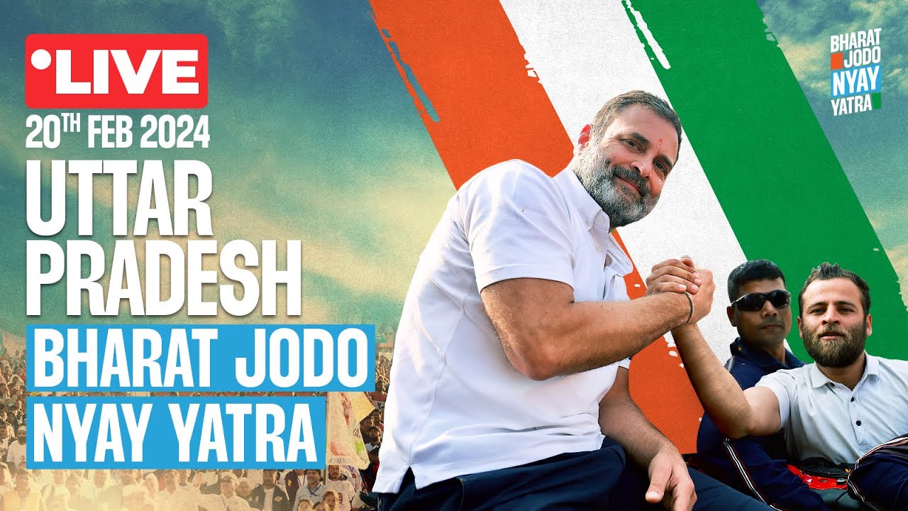 LIVE: #BharatJodoNyayYatra resumes from Amethi, Uttar Pradesh.