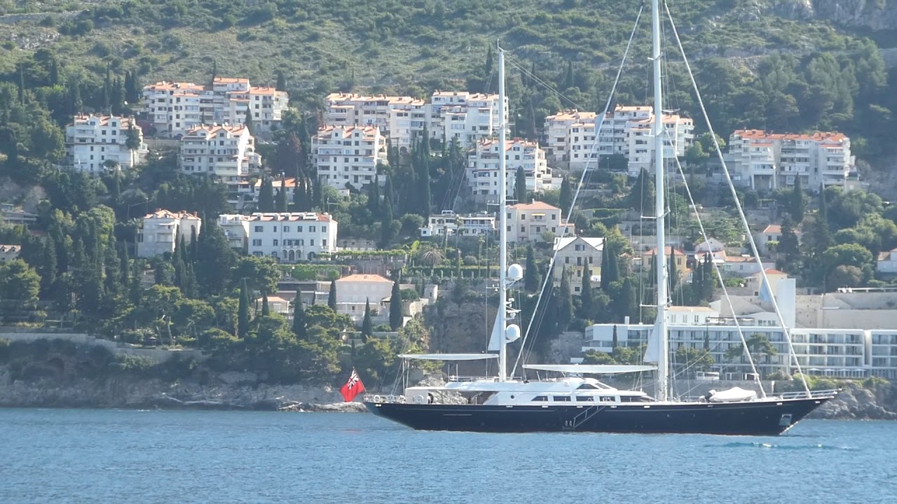 The boat ride from Dubrovnik to Lokrum Island.
