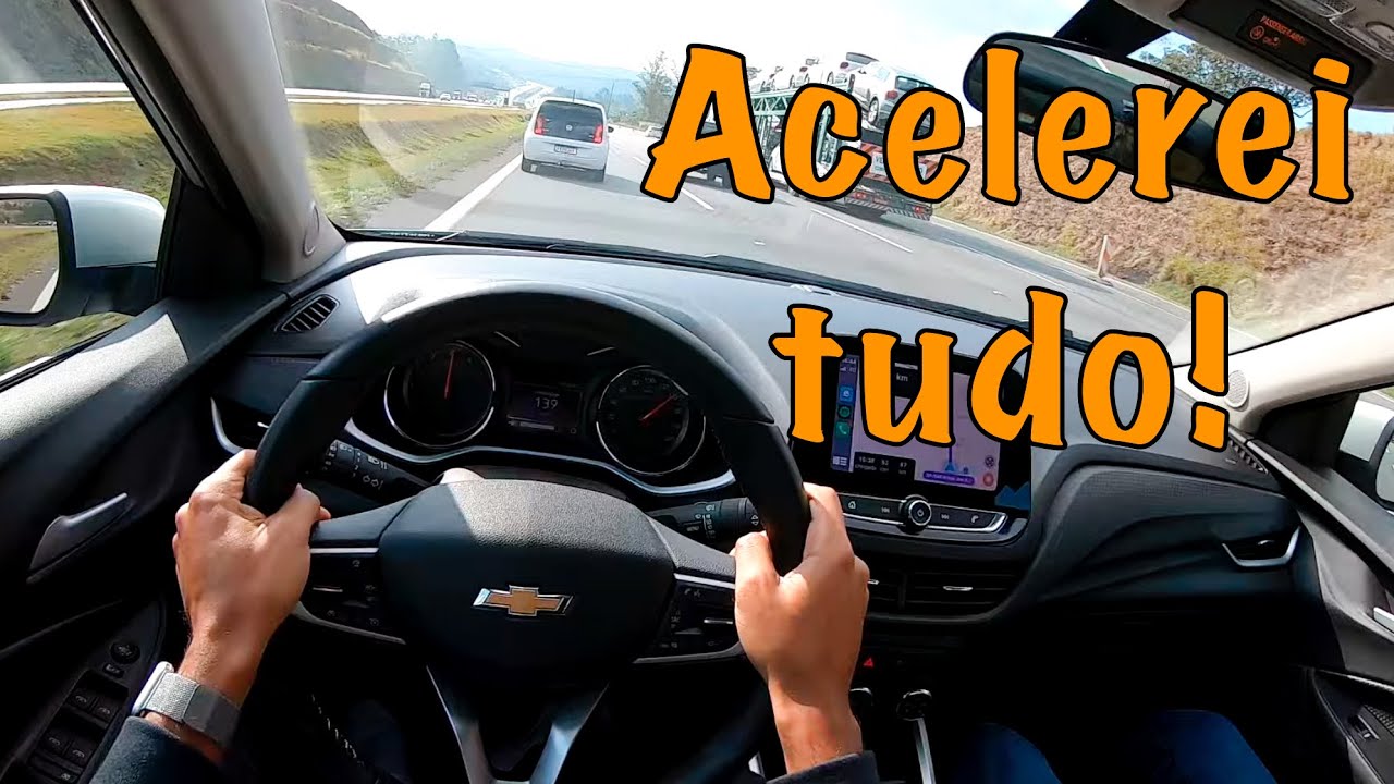 ANDANDO NO 12 DE ONIX TURBO! - (Levei benga?!)