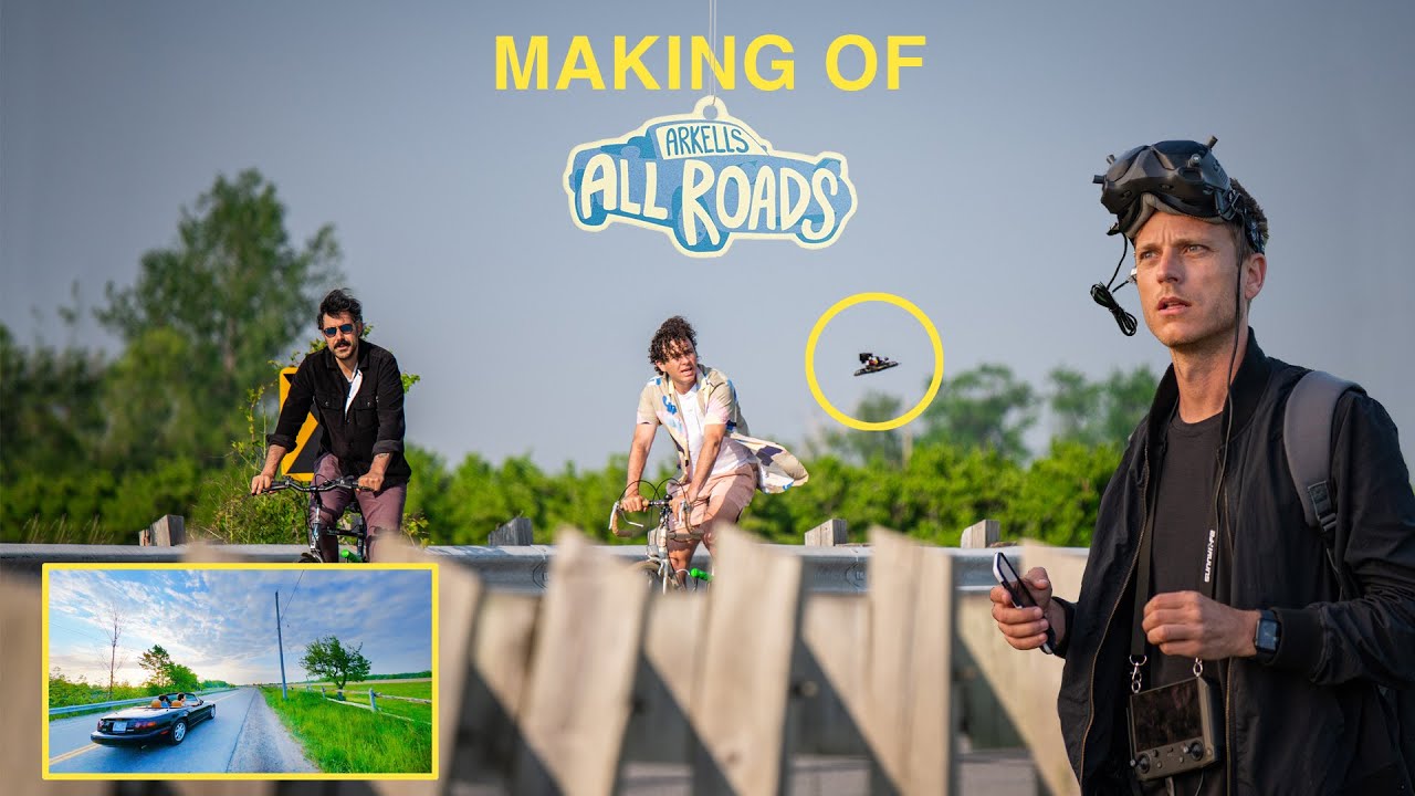 How I directed a ONE TAKE drone music video | Making of All Roads | Arkells