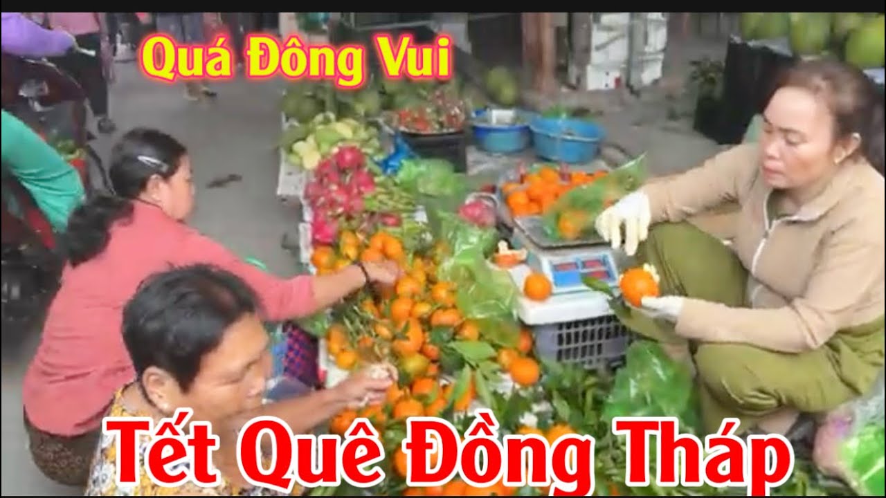 Mỹ Duyên đi chợ Tết Quê không khí quá nhộn nhịp 28 Tết