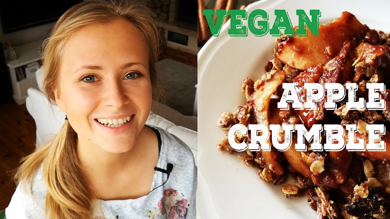 WEGAŃSKIE PECAN CRUMBLE Z JABŁKAMI | Savory or Sweet?