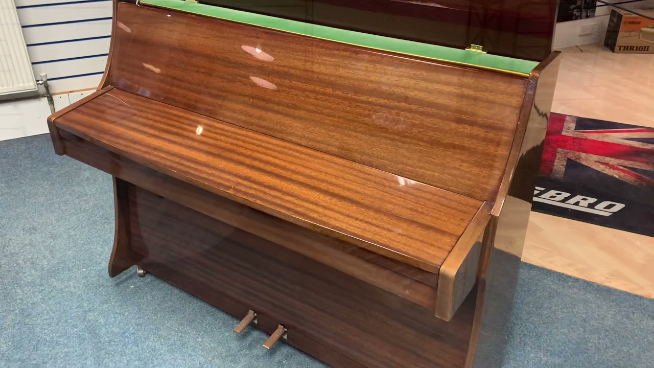 Used ZENDER compact upright piano-Leyland Store