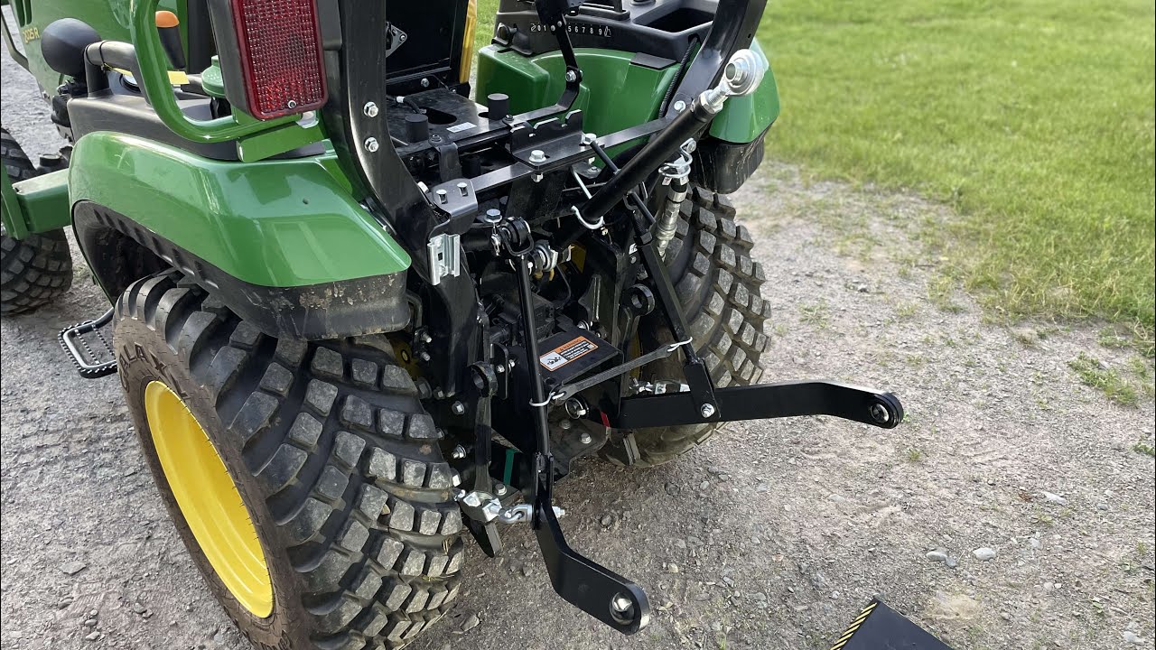 3 Point Hitch Installation - 2025R John Deere Compact Tractor Gen 2 (2022 Model Year)