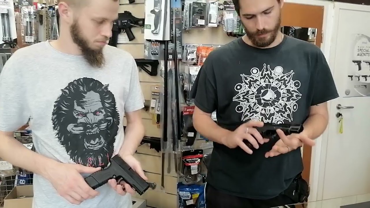 Hristo airsoft Vlog: HS/Springfield XDM 3.8 i XD-E zračni pištolj CO2 GBB pištolji