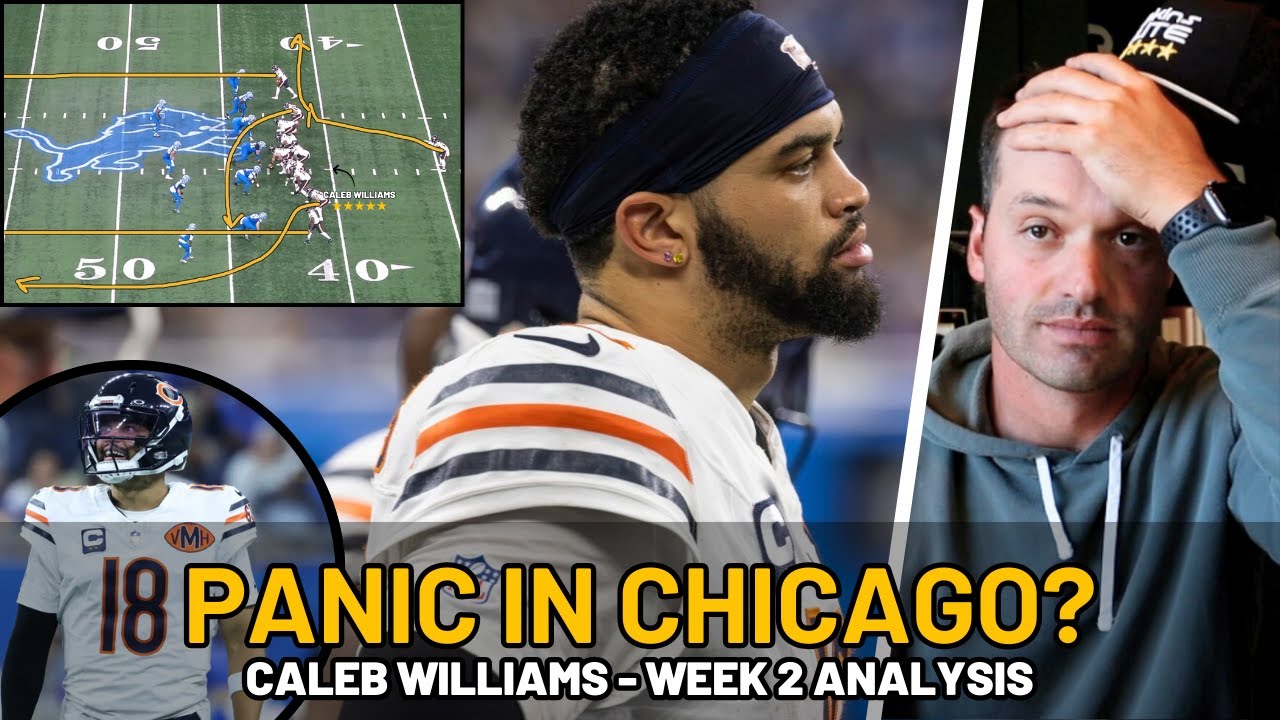 Panic in Chicago? The Truth About Caleb Williams | Week 2 Film Analysis vs Lions