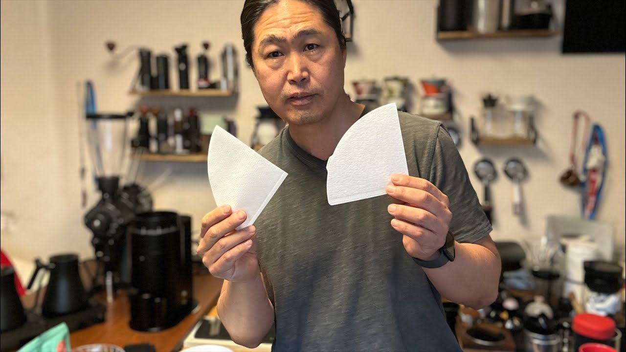 Which filter coffee paper is faster: Hario vs. CAFEC T90?