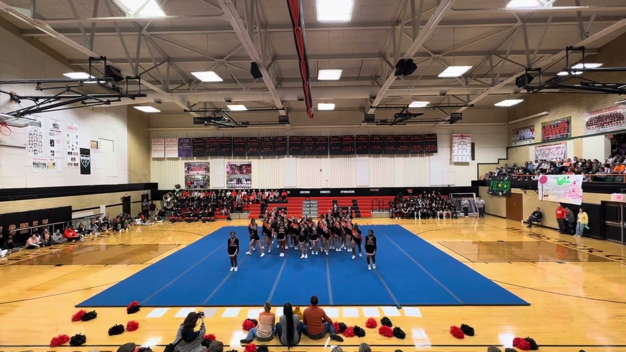 WGHS Cheer Turkey Day Routine 2023 (Night Assembly)