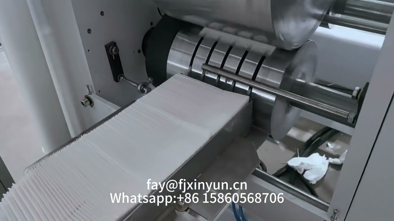 Kangaroo Napkin Tissue Paper Making Machine with Pocket for Fork and Knife 