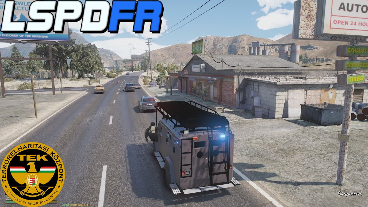 DROG RAZZIA  🚔🌿 GTA V LSPDFR #34 #magyarmod #lspdfr