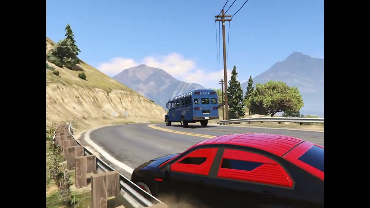 Stealing A Prison Bus.